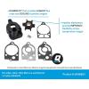 imageQuicksilver 60366Q1 Upper Water Pump Repair Kit for Older Mercury and Mariner 4070 Hp 2Cycle Outboards