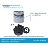 imageQuicksilver 802893Q4 Water Separating Fuel Filter Kit for Mercury and Mariner Outboards and MerCruiser Sterndrive and Inboard Engines