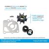 imageQuicksilver 803748Q02 Water Pump Impeller Repair Kit for Mercury 99 Hp 4Stroke Bigfoot Outboards
