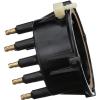 imageQuicksilver 815407A2 Distributor Cap Kit for Marinized V6 MerCruiser Engines Made by General Motors with Thunderbolt IV and V HEI Ignition Systems