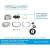 imageQuicksilver 817275A09 Water Pump Repair Kit for Mercury Verado 4Cylinder 135200 Hp Outboards