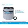 imageQuicksilver 822626Q15 Oil Filter for Select Mercury and Mariner V225 V6 4Stroke Outboards