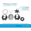 imageQuicksilver 85089Q4 Water Pump Repair Kit for Mercury and Mariner Outboards 1525 Hp 2Cycle Outboards