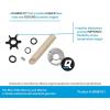 imageQuicksilver 89981Q1 Water Pump Repair Kit for Select Mercury and Mariner 899 Hp 4Stroke Outboards with Standard Gearcase