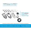 imageQuicksilver 8M0080264 Water Pump Repair Kit for Mercury and Mariner 33 Hp Outboards