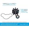 imageQuicksilver 8M0104229 Water Pump Repair Kit for V6 and V8 Powered MerCruiser Stern Drives