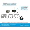 imageQuicksilver 8M0208905 Water Pump Repair Kit for Select Mercury or Mariner 2530hp 4Stroke Outboards