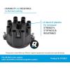 imageQuicksilver 9766Q1 Distributor Cap for V8 MerCruiser Engines by General Motors with Prestolite Conventional Ignition Systems