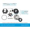 imageQuicksilver 99157T2 Upper Water Pump Repair Kit for Mercury Bigfoot 4Stroke Outboards