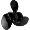 imageQuicksilver Black Diamond 3Blade Aluminum Propeller  For Mercury and MerCruiser Engines15 HP  20 HP Mercury FourStroke  99 CT 2005  Newer