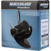 imageQuicksilver Black Diamond 3Blade Aluminum Propeller  For Mercury and MerCruiser Engines25 HP  30 HP Mercury FourStroke 2006  Newer