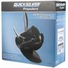imageQuicksilver Black Diamond 3Blade Aluminum Propeller  For Mercury and MerCruiser Engines40 CT  125 HP Mercury