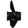 imageQuicksilver Black Diamond 3Blade Aluminum Propeller  For Mercury and MerCruiser Engines6 HP  15 HP Mercury except 899 FourStroke 2005  Newer