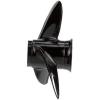 imageQuicksilver Black Diamond 3Blade Aluminum Propeller  For Mercury and MerCruiser Engines8 HP  99HP Mercury FourStroke 2005  Newer