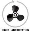 imageQuicksilver Black Diamond 3Blade Aluminum Propeller  For Mercury and MerCruiser Engines90 CT  300 HP MercuryMerCruiser
