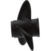 imageQuicksilver Black Diamond 3Blade Aluminum Propeller  For Yamaha Honda Evinrude and Johnson Engines20 HP  35 HP EvinrudeJohnson Most Models  Including ETEC