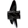 imageQuicksilver Black Diamond 3Blade Aluminum Propeller  For Yamaha Honda Evinrude and Johnson Engines85 HP  140 HP EvinrudeJohnson V4