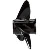 imageQuicksilver Black Diamond 3Blade Aluminum Propeller  For Yamaha Honda Evinrude and Johnson Engines85 HP  140 HP EvinrudeJohnson V4