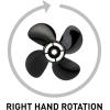 imageQuicksilver Nemesis 4Blade Aluminum Propeller  For Mercury and MerCruiser Engines25 HP  30 HP Mercury FourStroke 2006  Newer