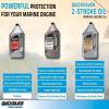 imageQuicksilver Premium Plus 2Stroke Synthetic Blend Marine Engine Oil 32ozQuart
