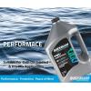 imageQuicksilver Premium Synthetic Blend 2Stroke Engine Oil for PWC Snowmobile 1 Gallon1Gallon