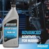 imageQuicksilver by Mercury Marine 80W90 Premium Gear Lube Marine Engine 9 Oz25 Gallon