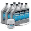 imageQuicksilver 4Stroke Oil Change Kit  for Mercury Outboard Engines  15 20 25 30 40 50 60 75 90 115 150 175 200 225 250 300 350 400 HP175200225250300 Hp