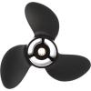 imageQuicksilver Black Diamond 3Blade Aluminum Propeller  For Mercury and MerCruiser Engines4 HP  6 HP Mercury