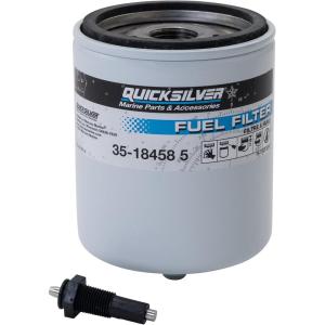 imageQuicksilver 18458Q3 Water Separating Fuel Filter Kit with Black Water Warning Sensor