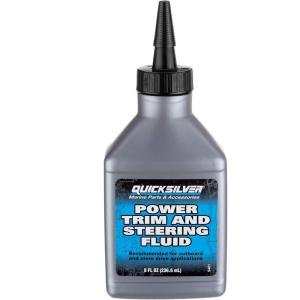 imageQuicksilver 858074Q01 Power Trim and Steering Fluid  8 Oz Bottle