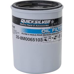 imageQuicksilver 8M0065103 Oil Filter for Mercury and Mariner 4Stroke Outboards 25115 Hp