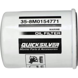 imageQuicksilver 8M0154771 20 Micron Oil Filter for Various Marine Engines
