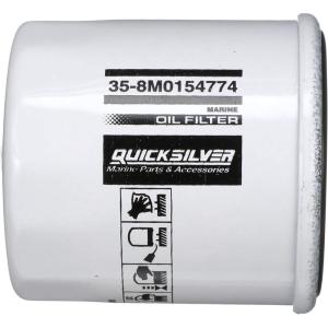 imageQuicksilver 8M0154774 20 Micron Oil Filter for Various Marine EnginesUnspecified