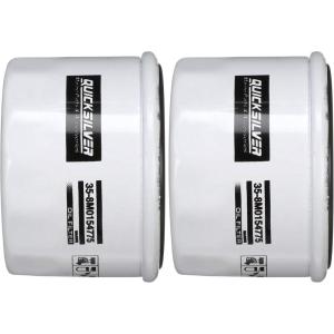 imageQuicksilver 8M0154775 20 Micron Oil Filter for Various Marine EnginesUnspecified Pack of 2