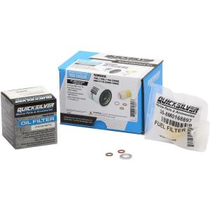 imageQuicksilver 8M0222280 100 Hour Maintenance Kit Yamaha F50F60T60 and F115