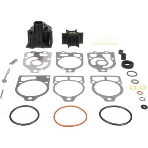 imageQuicksilver 96148A8 Water Pump Repair Kit for Outboard and Stern Drive Mercury and Mariner 65 Hp 4Cylinder Through V6 Outboards with ShortVane Impellers