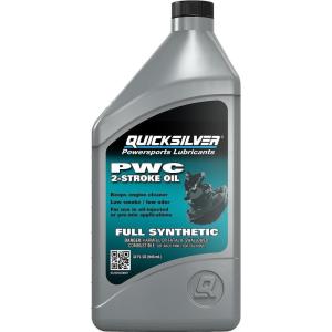 imageQuicksilver Full Synthetic 2Stroke PWC Marine Engine Oil1 Quart