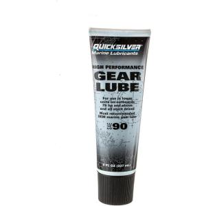 imageQuicksilver High Performance SAE 90 Gear Lube for Mercury Outboards and MerCruiser Sterndrives 25 Gallon8oz