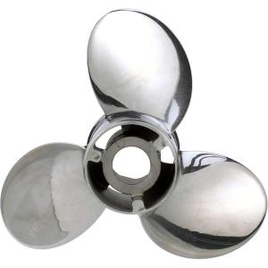 imageQuicksilver Silverado Propeller High Polished Stainless Finish40 HP  60 HP Standard Mercury
