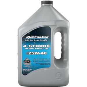 imageQuicksilver by Mercury Marine 25W40 Marine Engine OilMineral