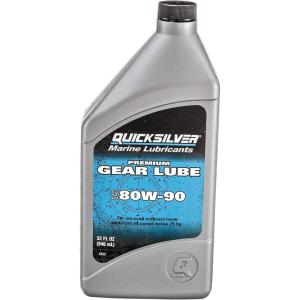 imageQuicksilver by Mercury Marine 80W90 Premium Gear Lube Marine Engine 9 Oz32oz