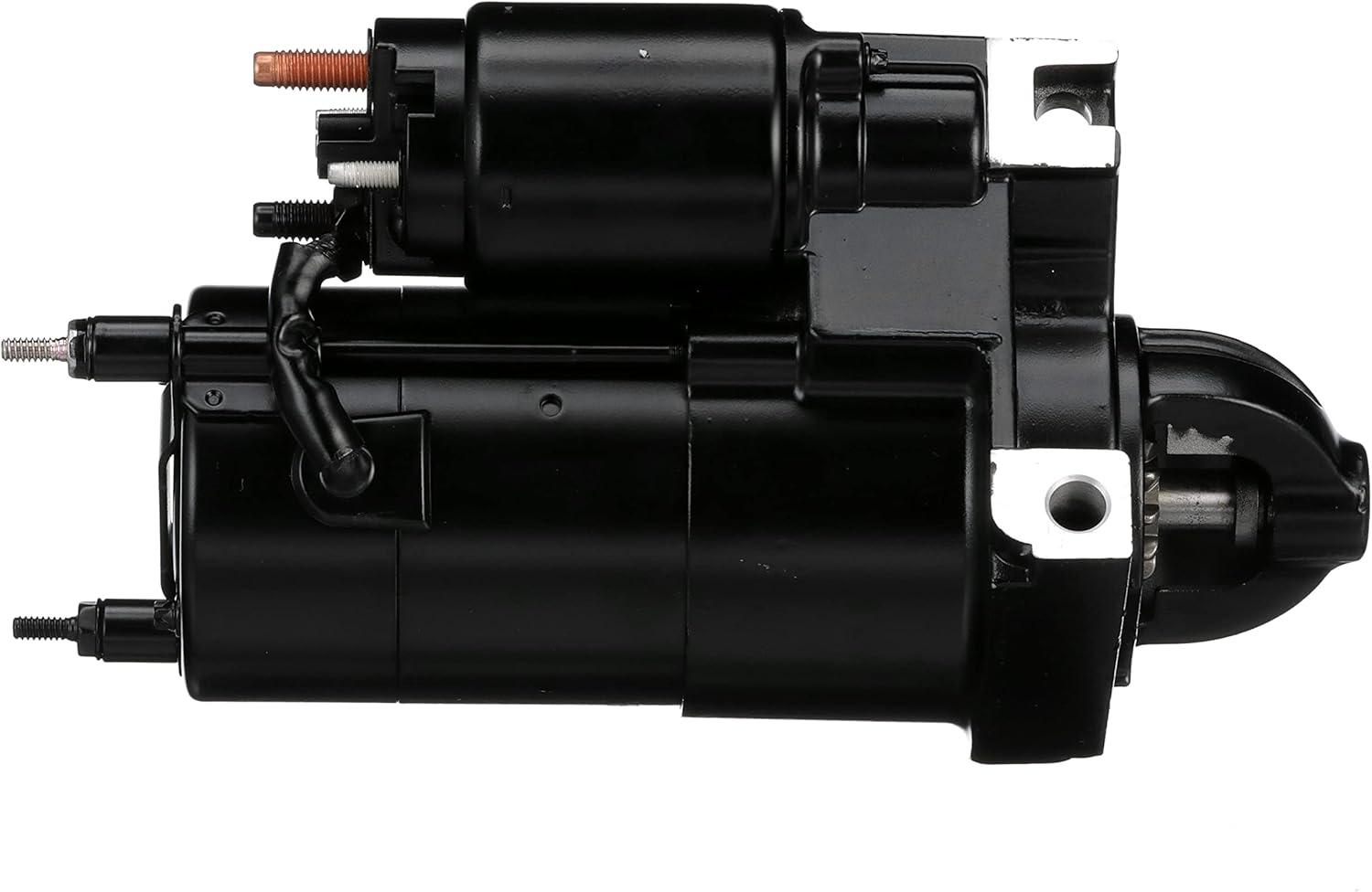 imageQuicksilver 8M0090697 Starter Motor Assembly for Delco InLine 4Cylinder and 6Cylinder MerCruiser Engines Made by General Motors