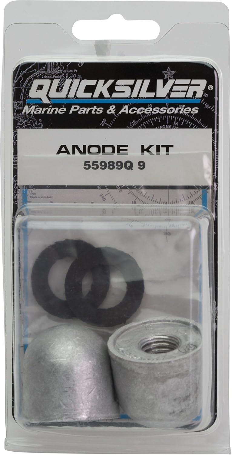imageQuicksilver 55989Q9 Aluminum Anodes for MerCruiser Transom Plate Nuts