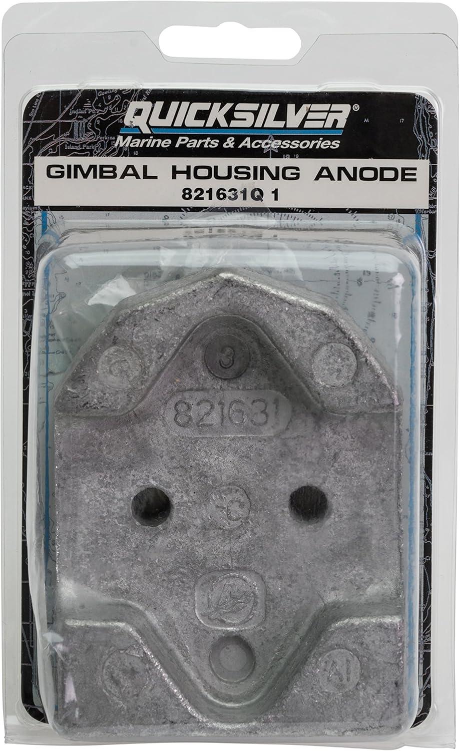 imageQuicksilver 821631Q1 Aluminum Gimbal Housing Anode for MerCruiser Drives