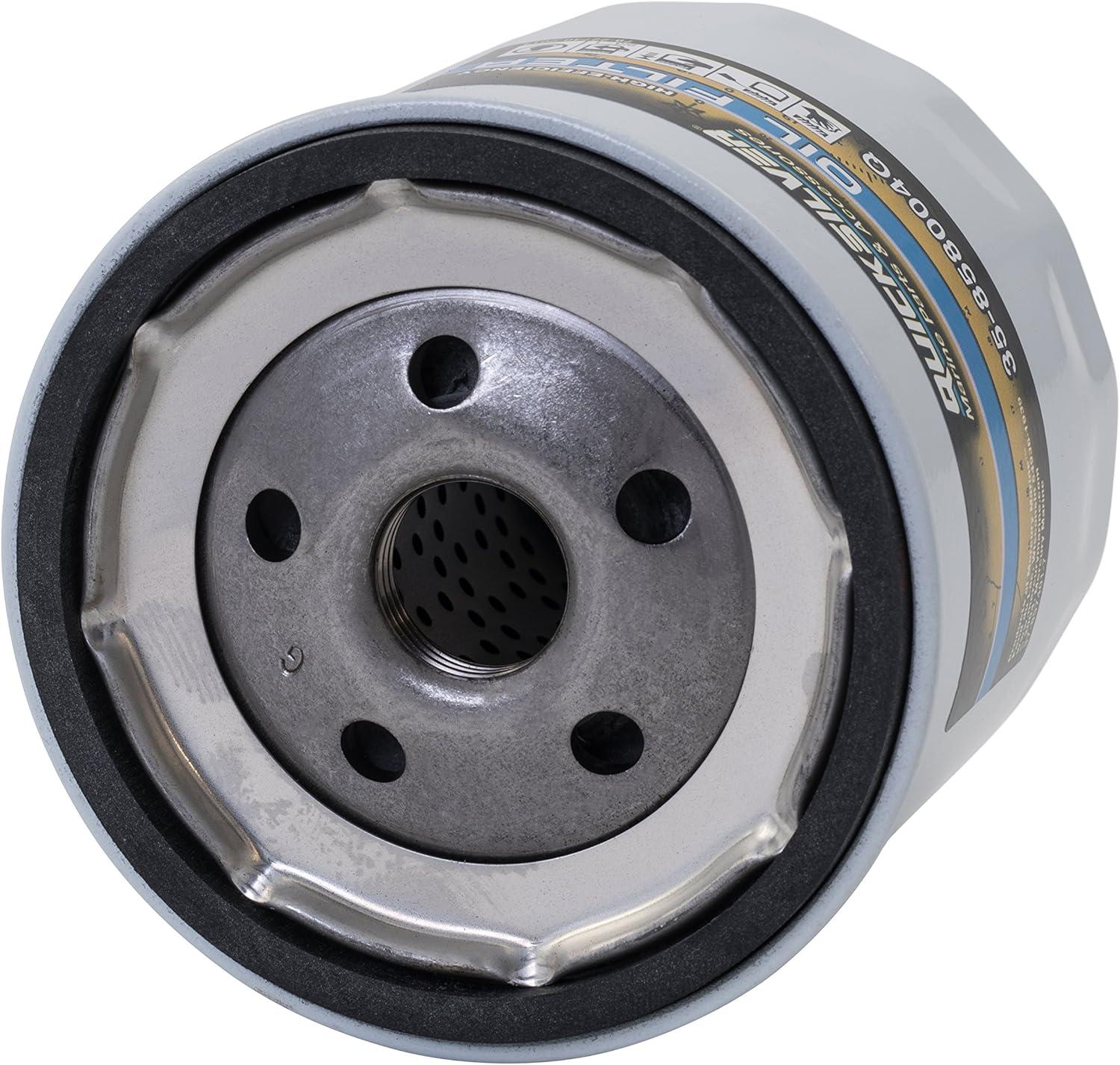 imageQuicksilver 858004Q High Performance Oil Filter for MerCruiser Sterndrive and Inboards Engines