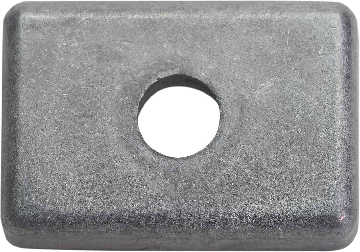 imageQuicksilver 875208 Square Aluminum Anode for Select Mercury 499 Hp Outboards