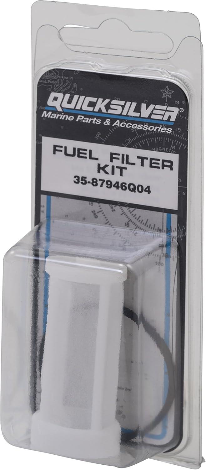 imageQuicksilver 87946Q04 Inline Fuel Filter Element for Select Mercury 660hp 2Stroke Outboards