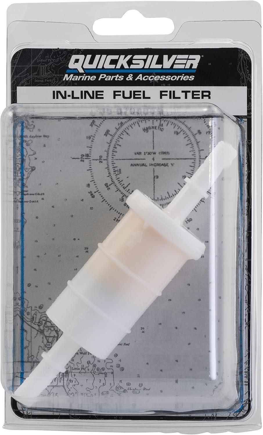 imageQuicksilver 879885Q Inline Fuel Filter for Mercury and Mariner OutboardsUnspecified