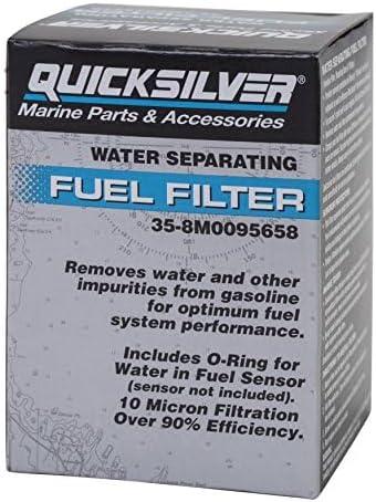 imageQuicksilver 8M0095658 Water Separating Fuel Filter Kit for Verado V6 Outboards