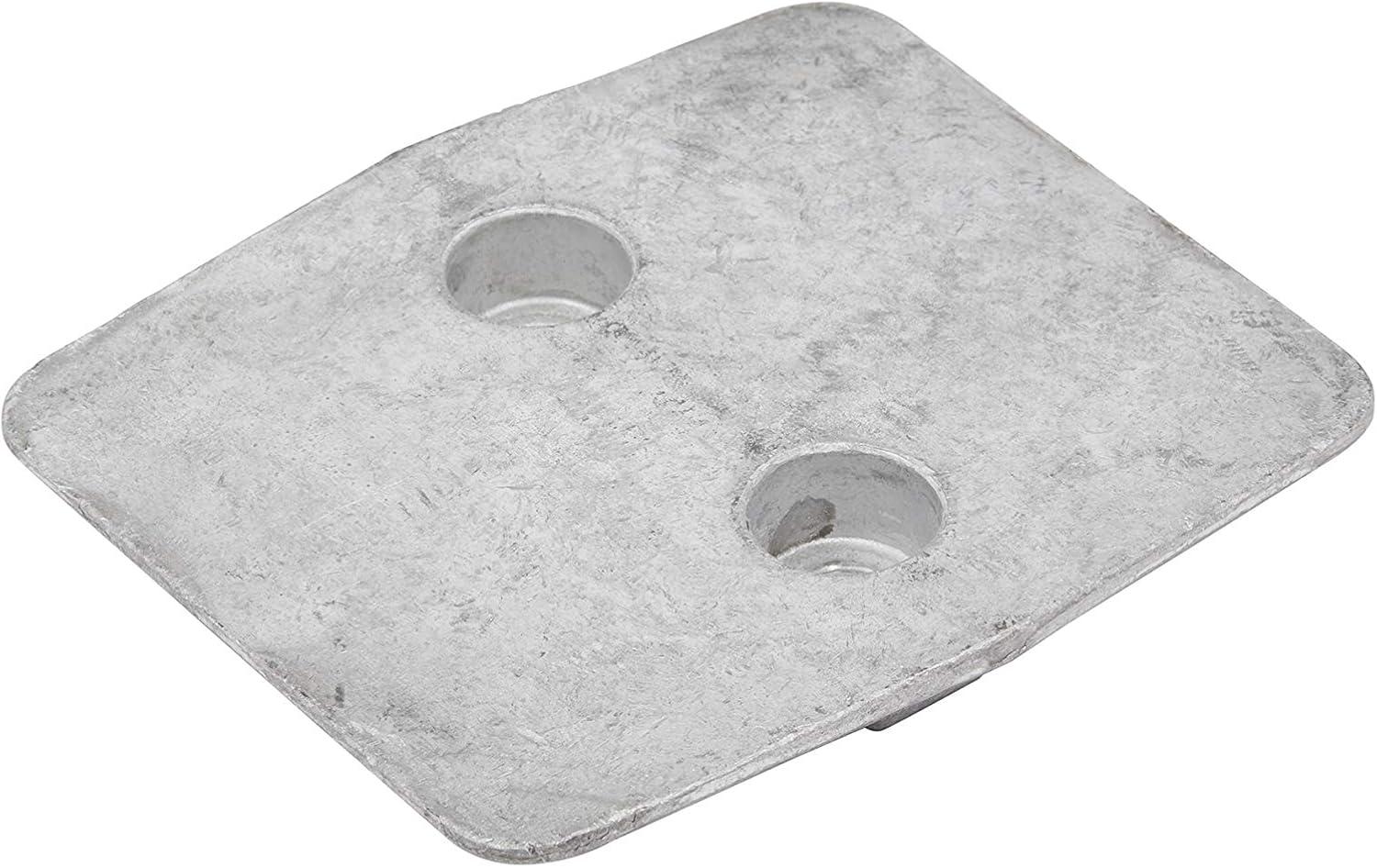 imageQuicksilver 8M0137814 AntiVentilation Plate Anode Kit for Mercury 175300 Hp  450R 34L V6 and 46L V8 4Stroke Outboards